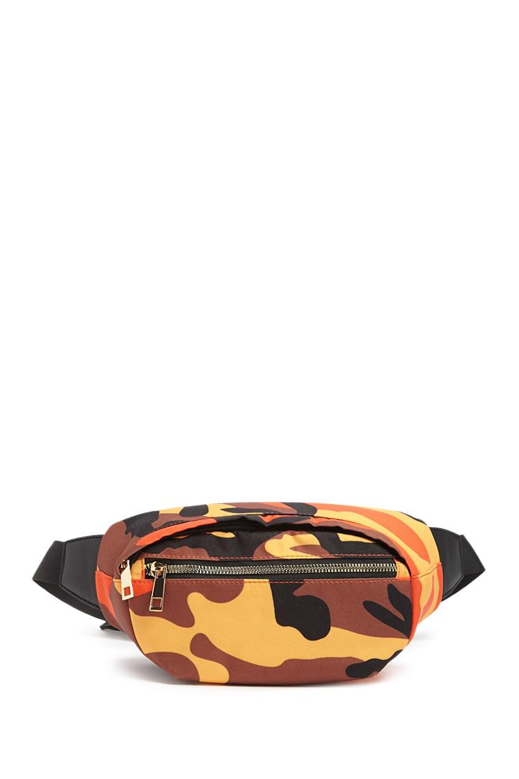 gold fanny pack forever 21