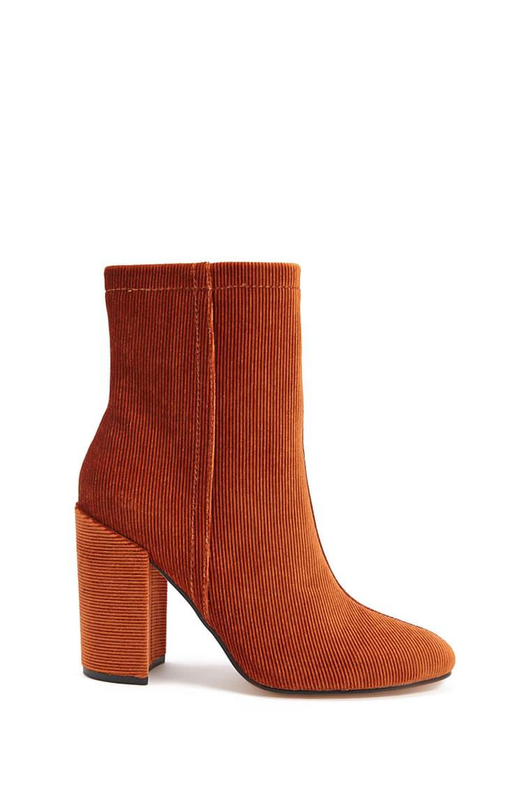 forever 21 velvet boots