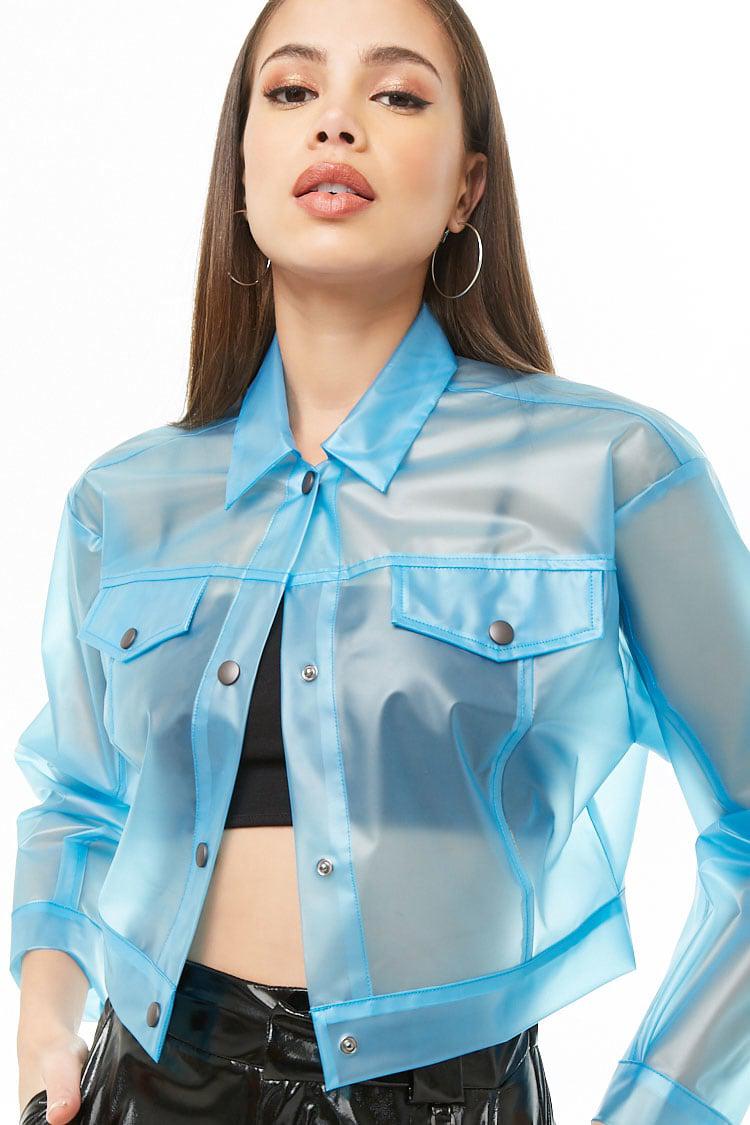 transparent jacket forever 21