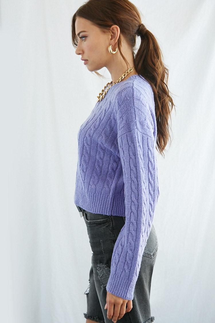 periwinkle cardigan sweater