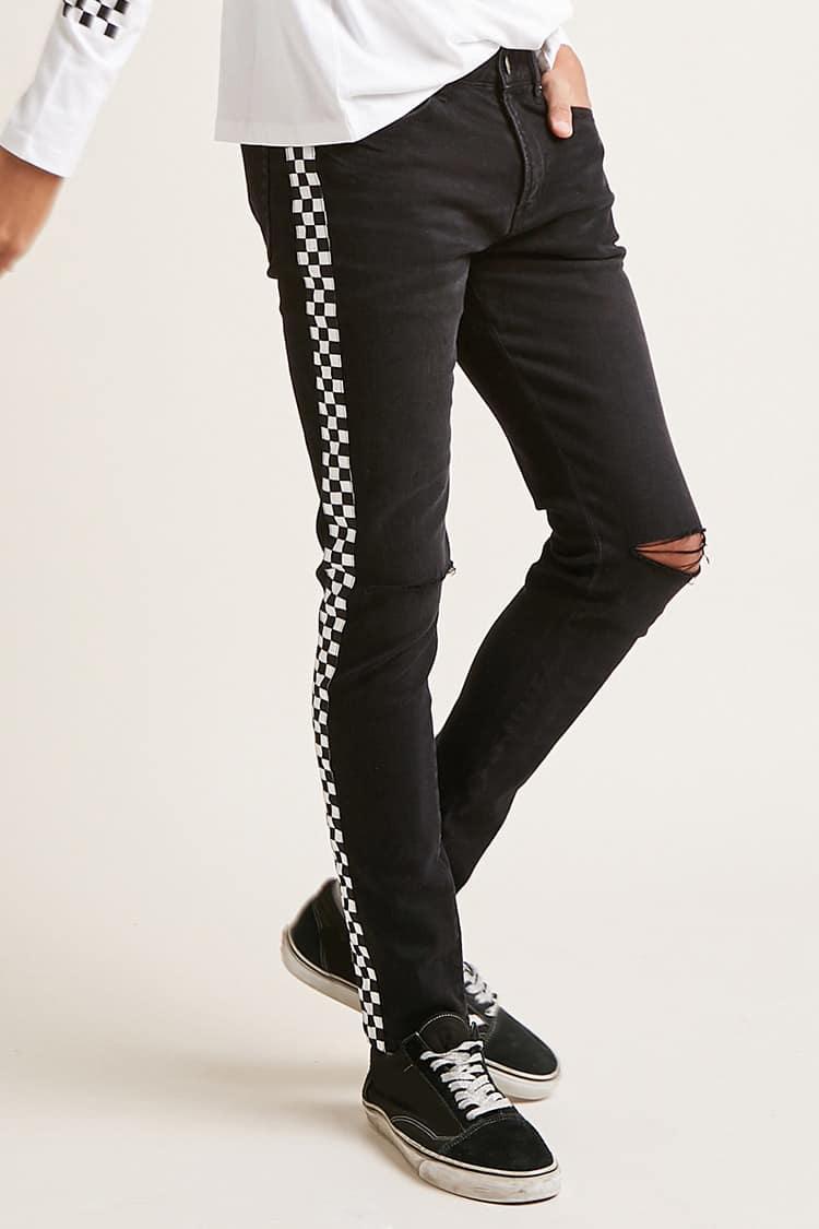 Checkered Denim Jeans Mens, Buy Now, Outlet, 54% OFF, www.ngny.tech