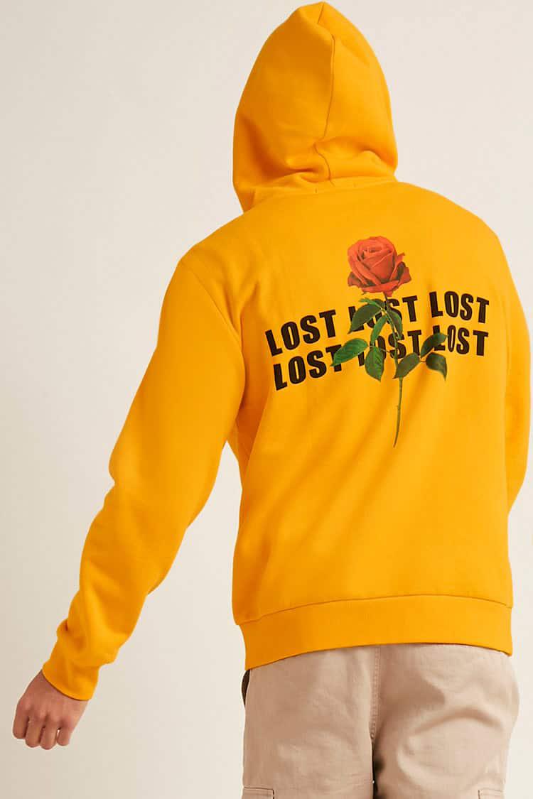 yellow rose sweatshirt
