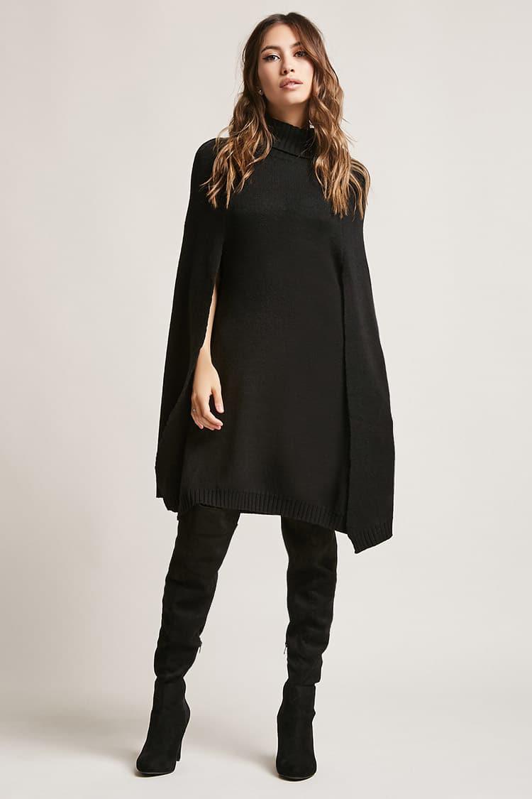 Cape sweater dress Clearance