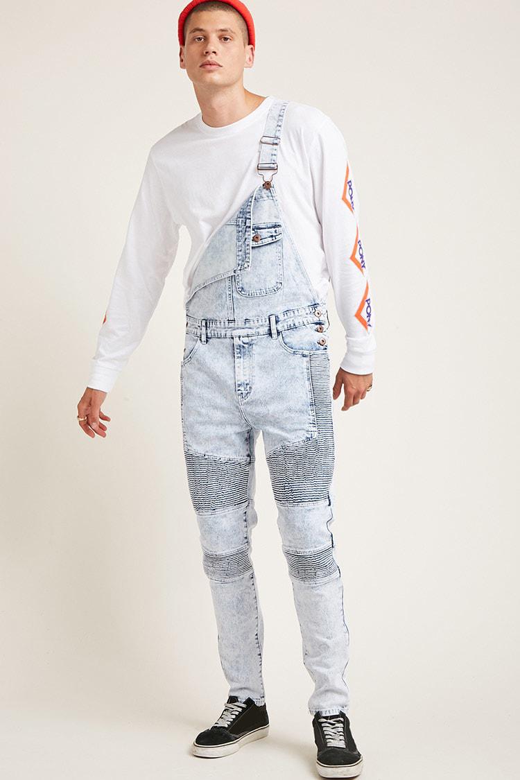 acid wash jumpsuit