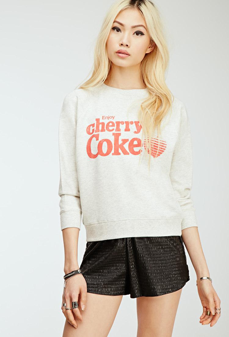 cherry coke sweater