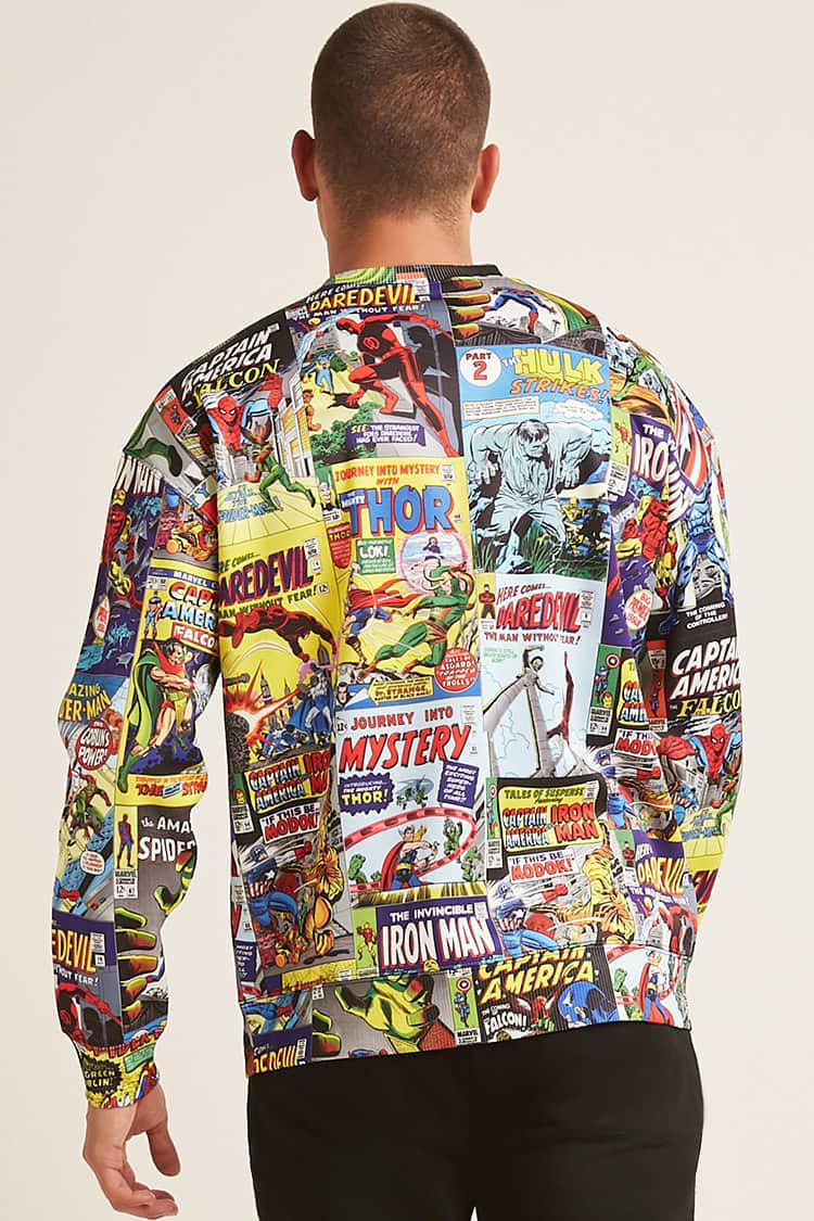 marvel sweater forever 21