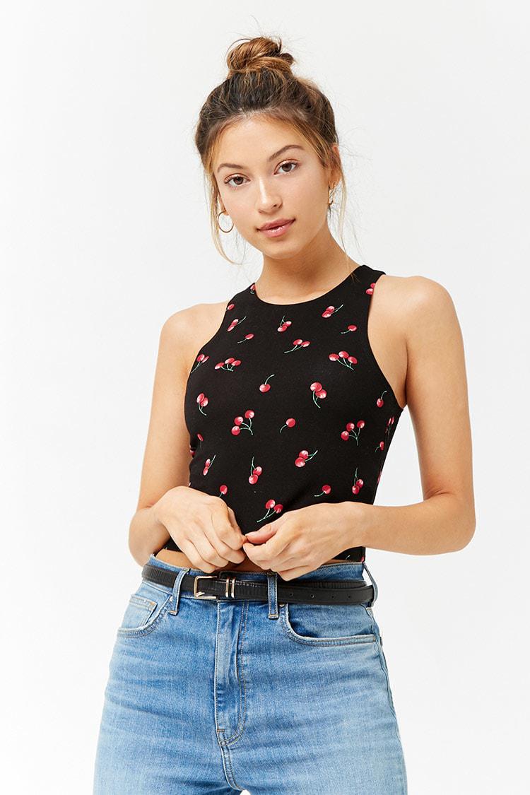 cherry crop top forever 21