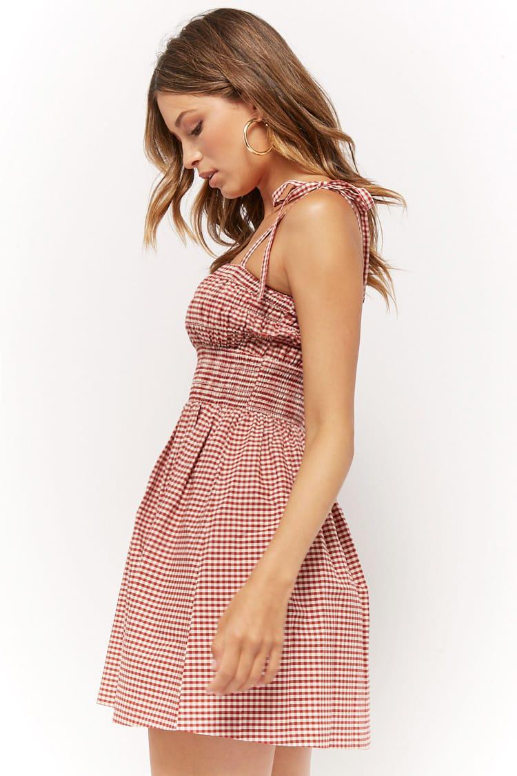 yellow gingham dress forever 21