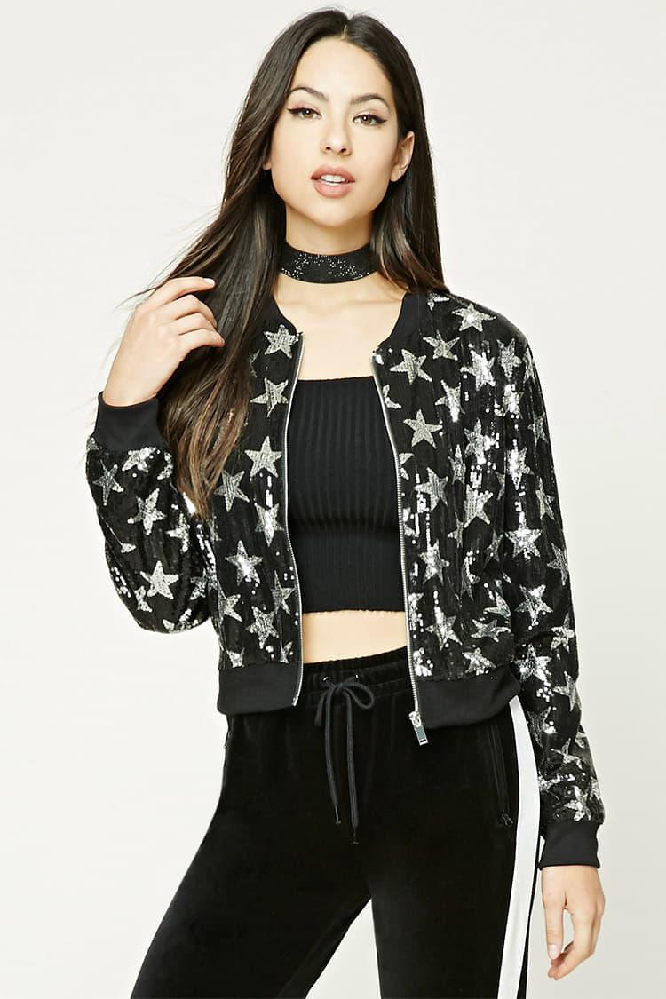 sequin star jacket