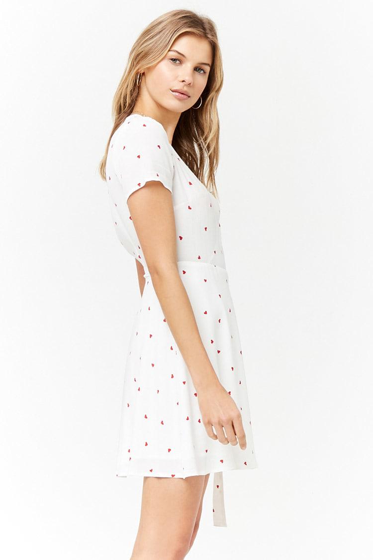 forever 21 heart dress