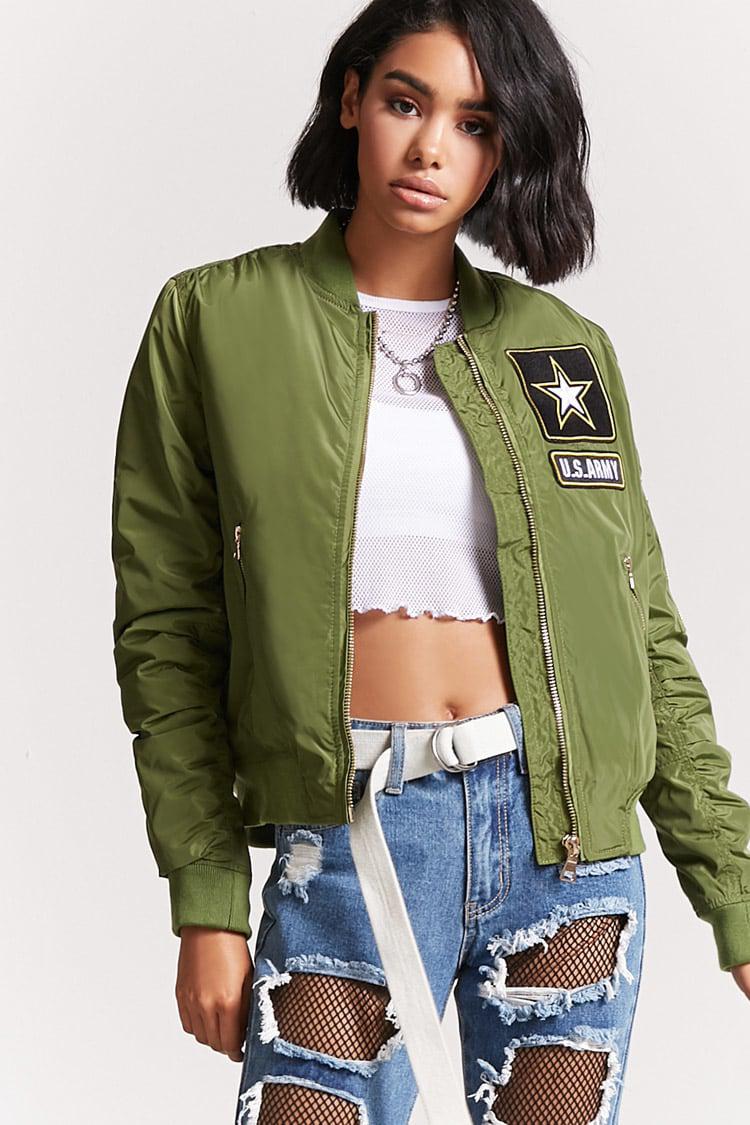 army jacket forever 21