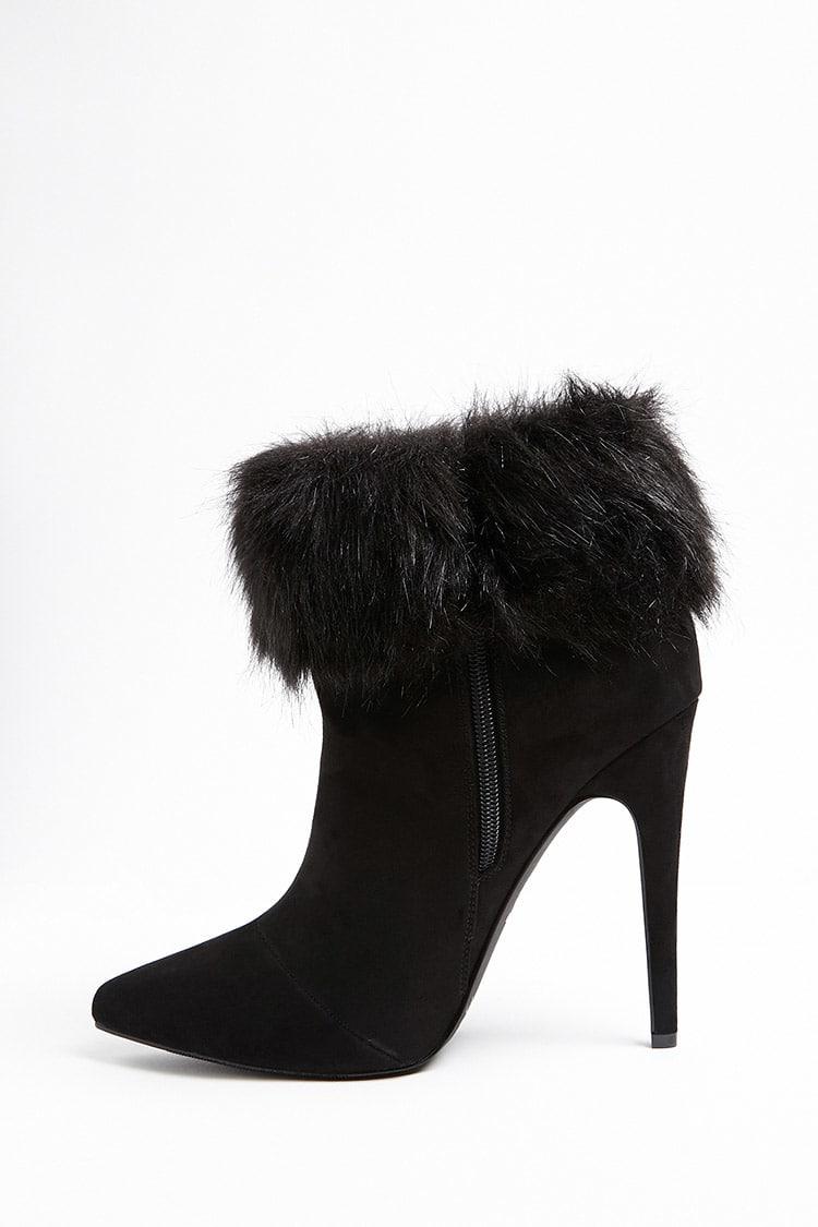 forever 21 fur boots