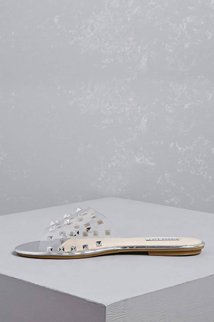 clear slides with jewels