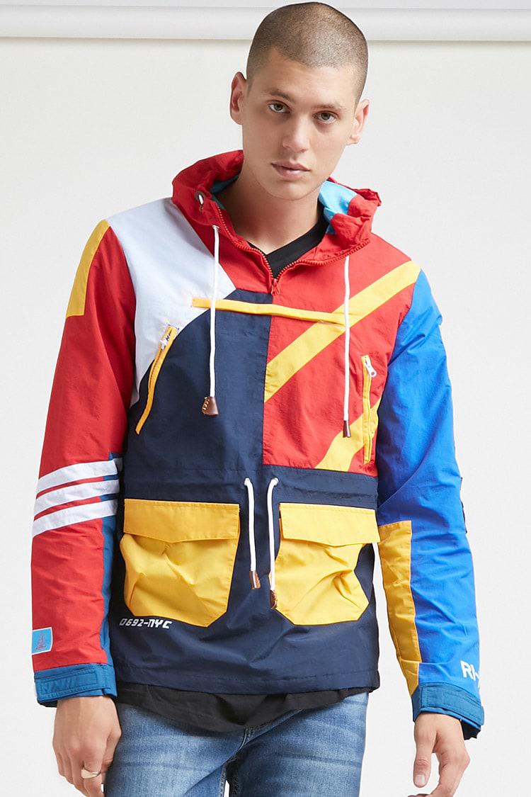 checkered red jacket