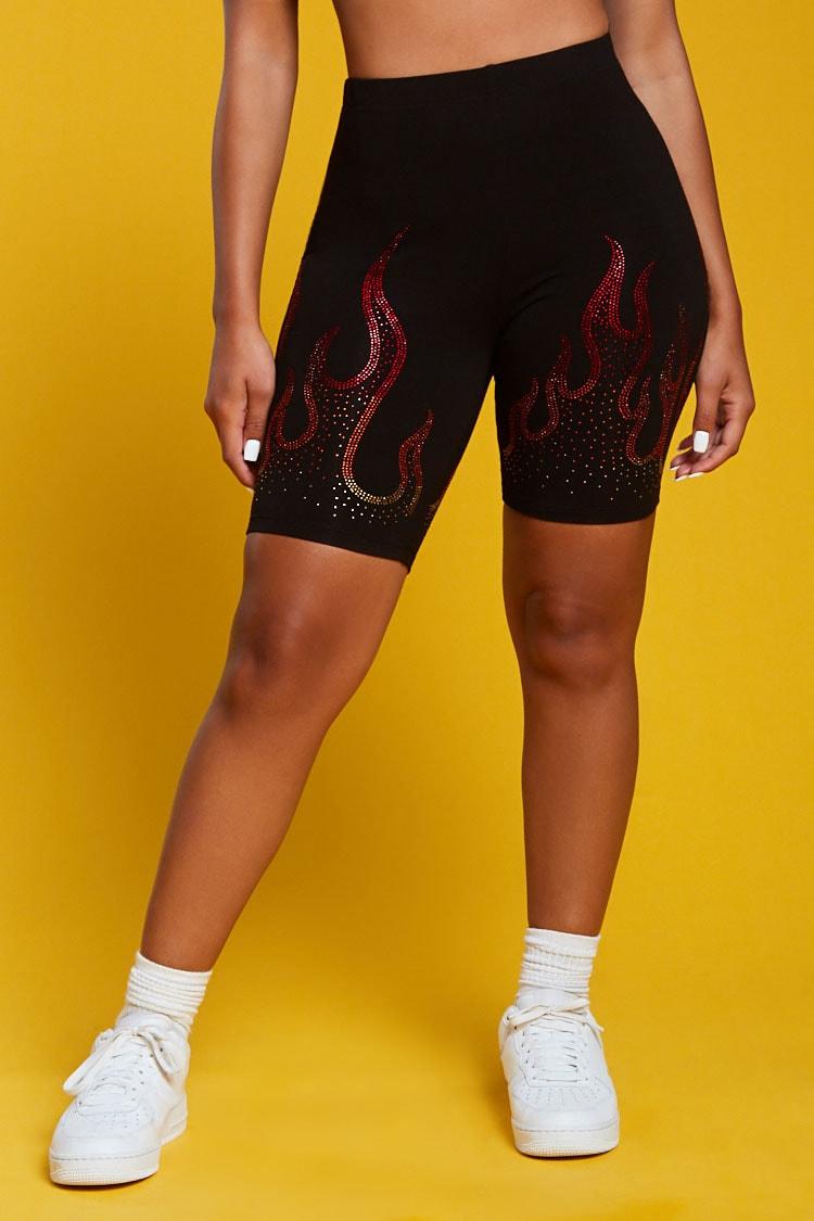 biker shorts forever 21 in store