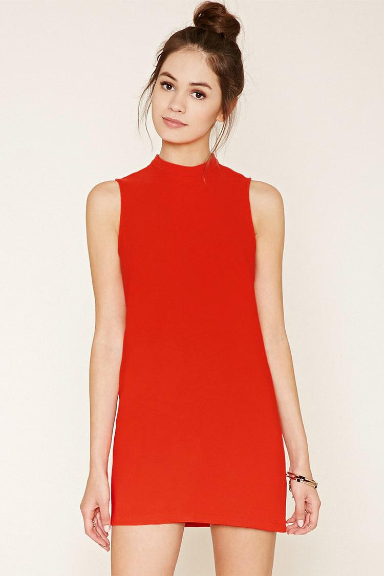 forever 21 high neck dress