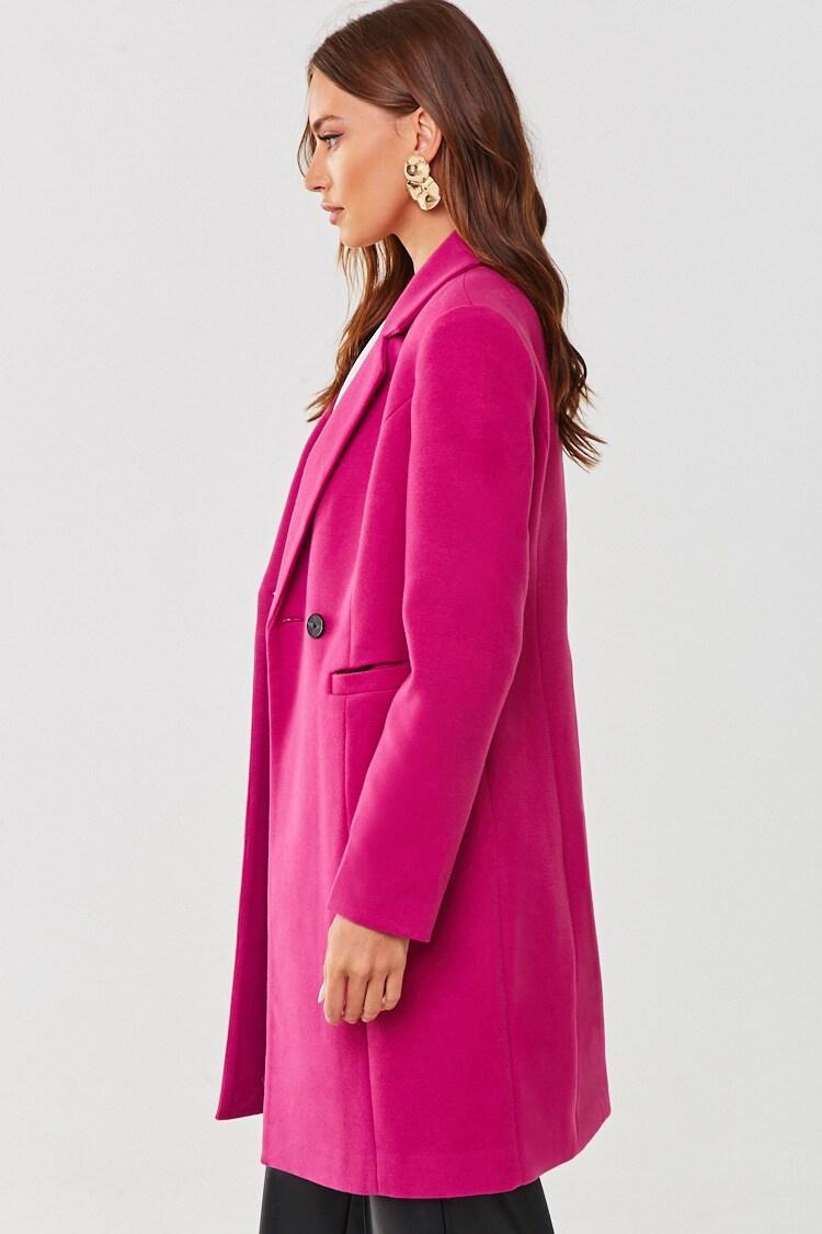 fuchsia peacoat