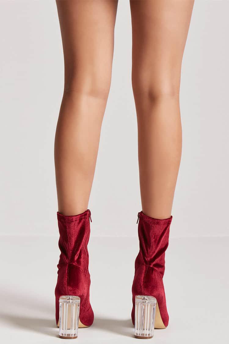 red booties forever 21
