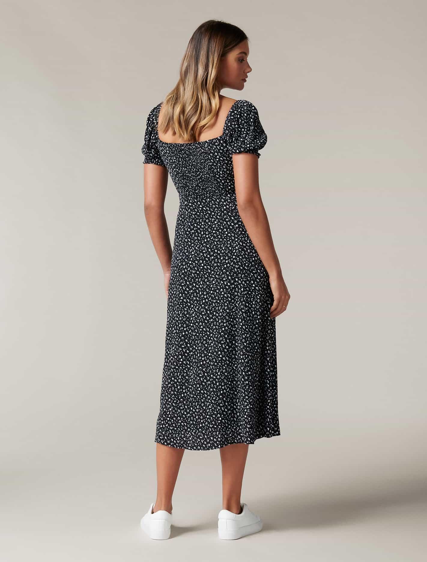 Forever New Brianna Printed Midi Dress 