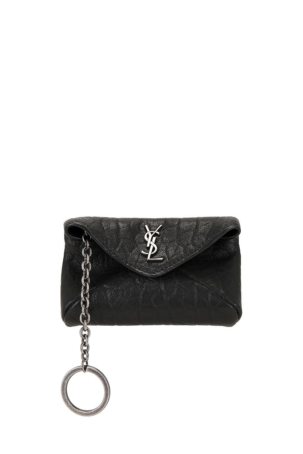 Saint Laurent Envelope Key Case in Black for Men | Lyst