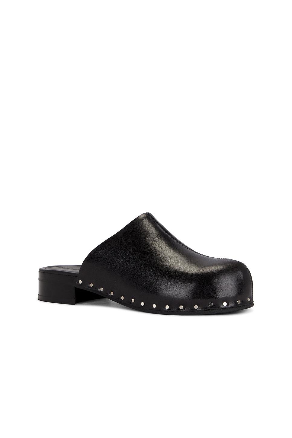 our legacy レザーサンダル OUR LEGACY | CAMION MULE / BURNT SUGAR LEATHER レザー