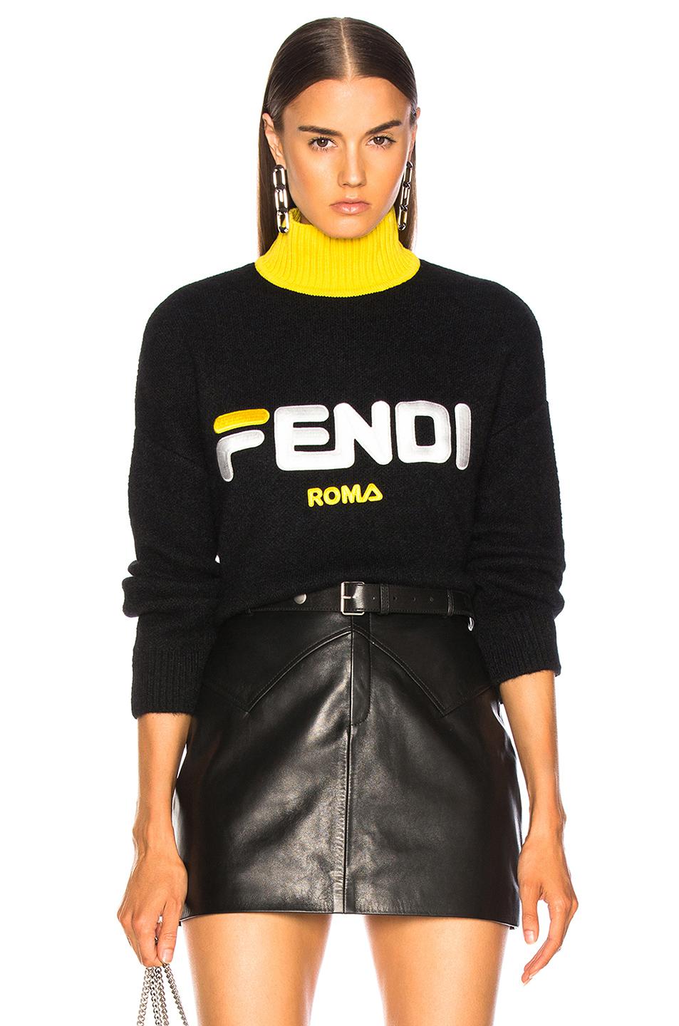 fendi fila sweater