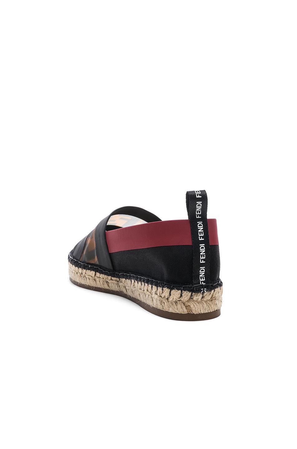 fendi mesh espadrilles