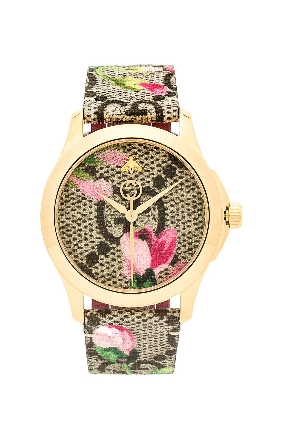 gucci flower watch