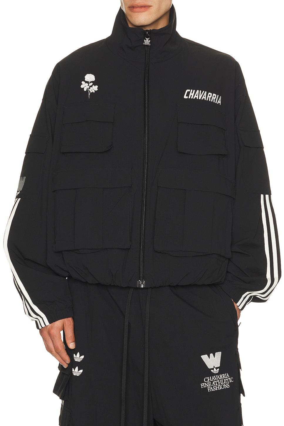adidas Originals X Willy Chavarria Cargo Track Jacket in Black for