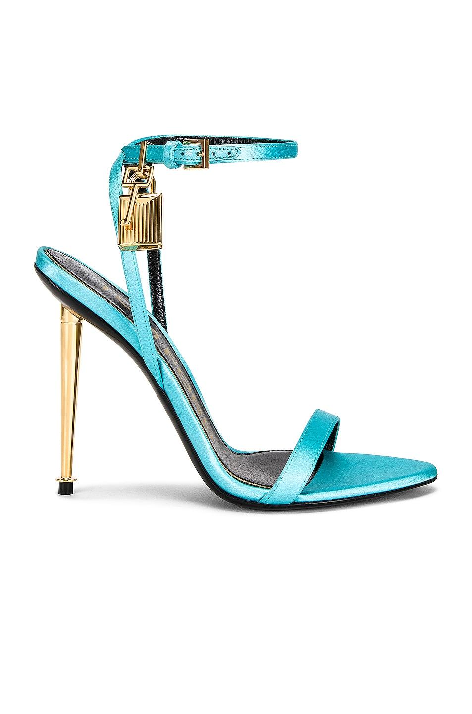 Tom ford gold padlock naked sandal sale