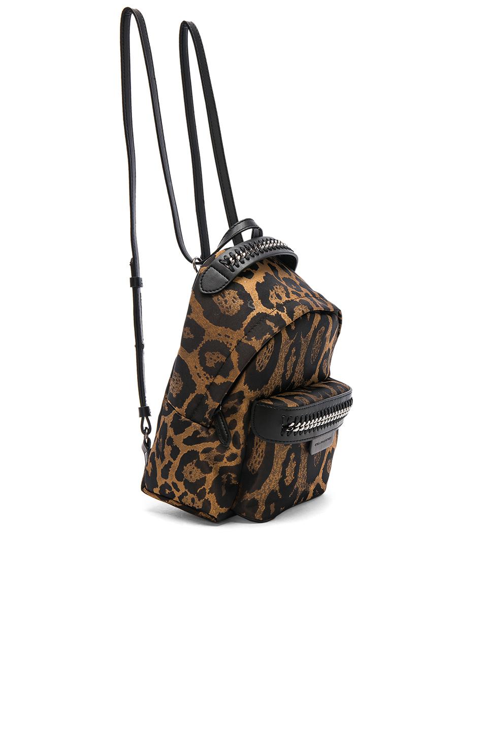 cheetah print mini backpack