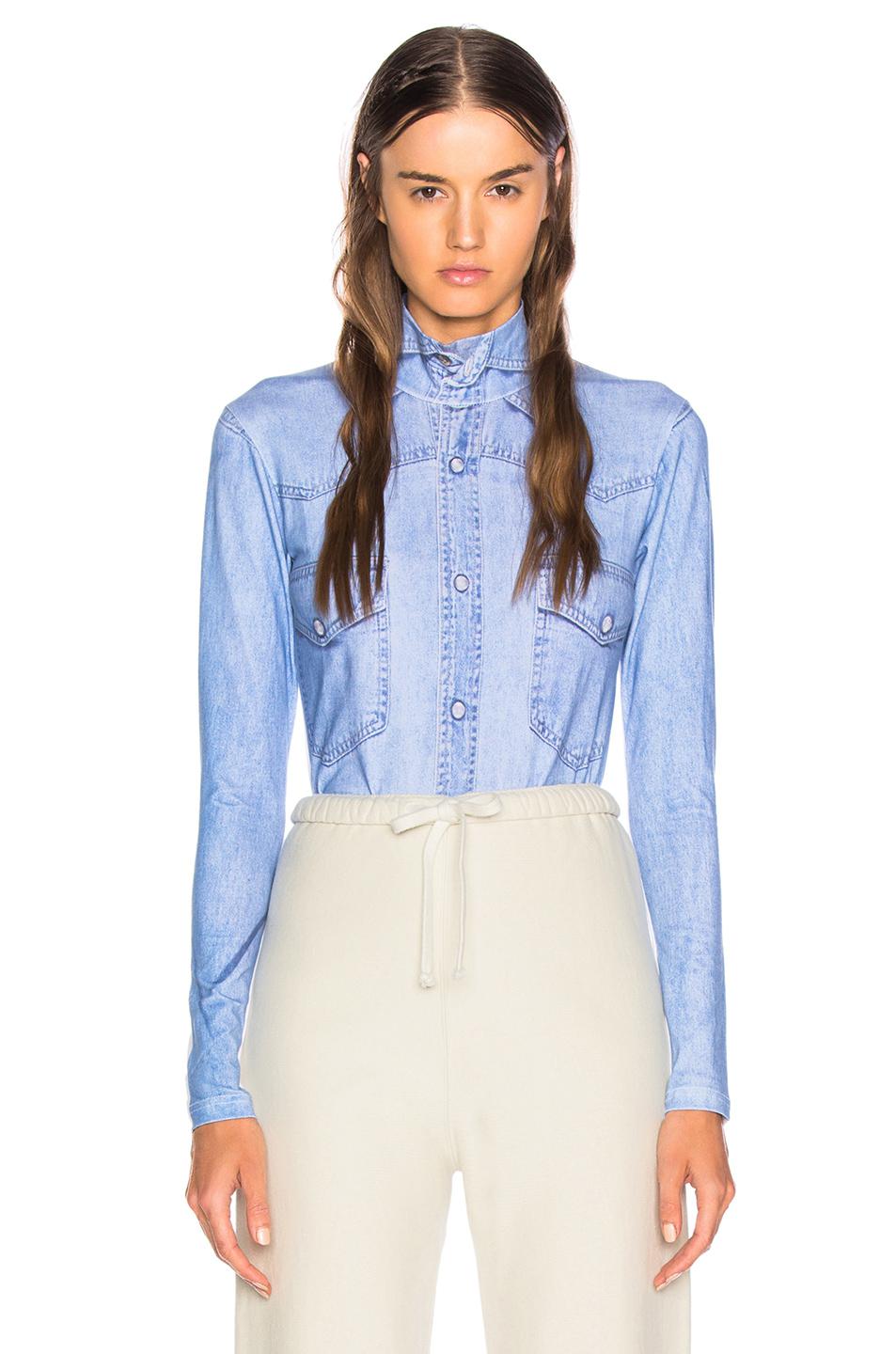 Vetements Cotton Shirt Print Long 