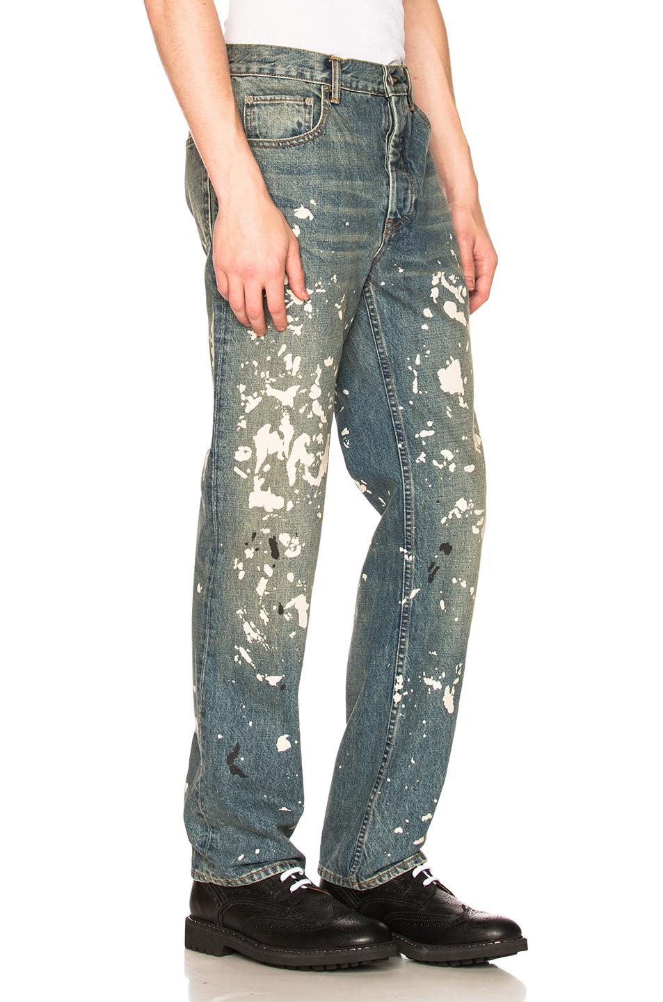 RRP £275 HELMUT LANG Painter Denim Jeans Size 25 Fits 30 