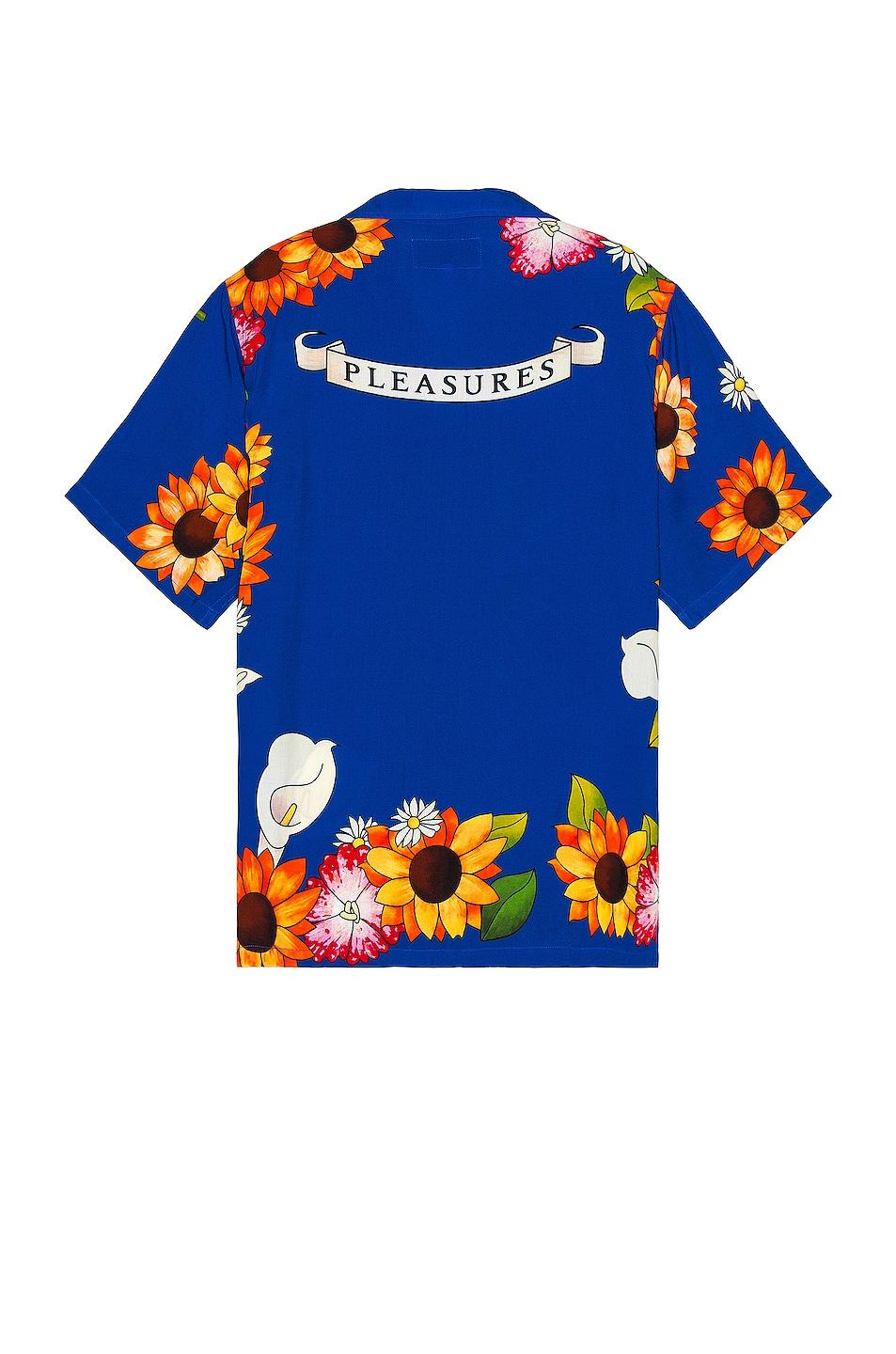 Pleasures Heart Button Down in Blue for 