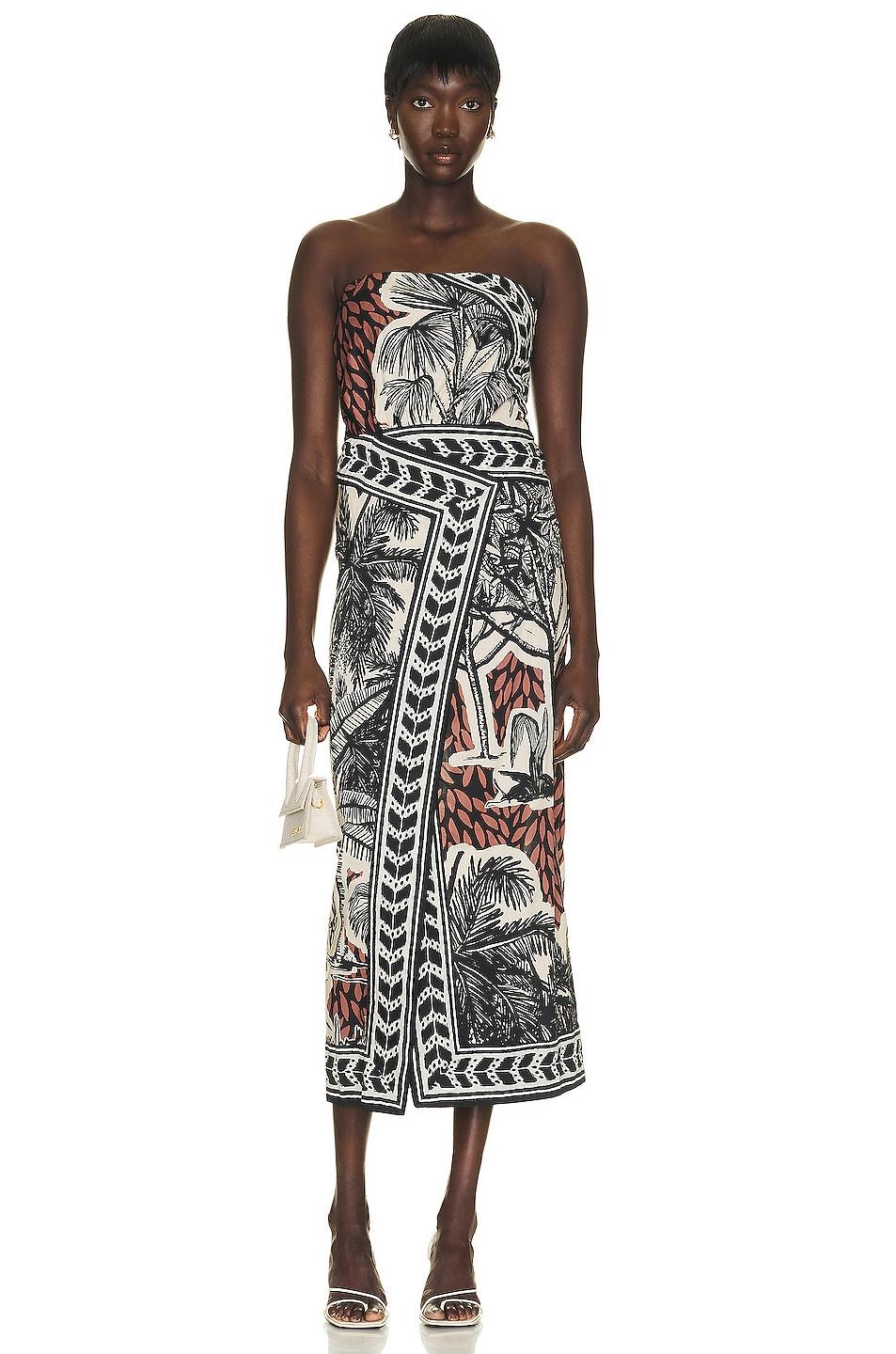 Johanna Ortiz African Canopy Ankle Dress in White | Lyst