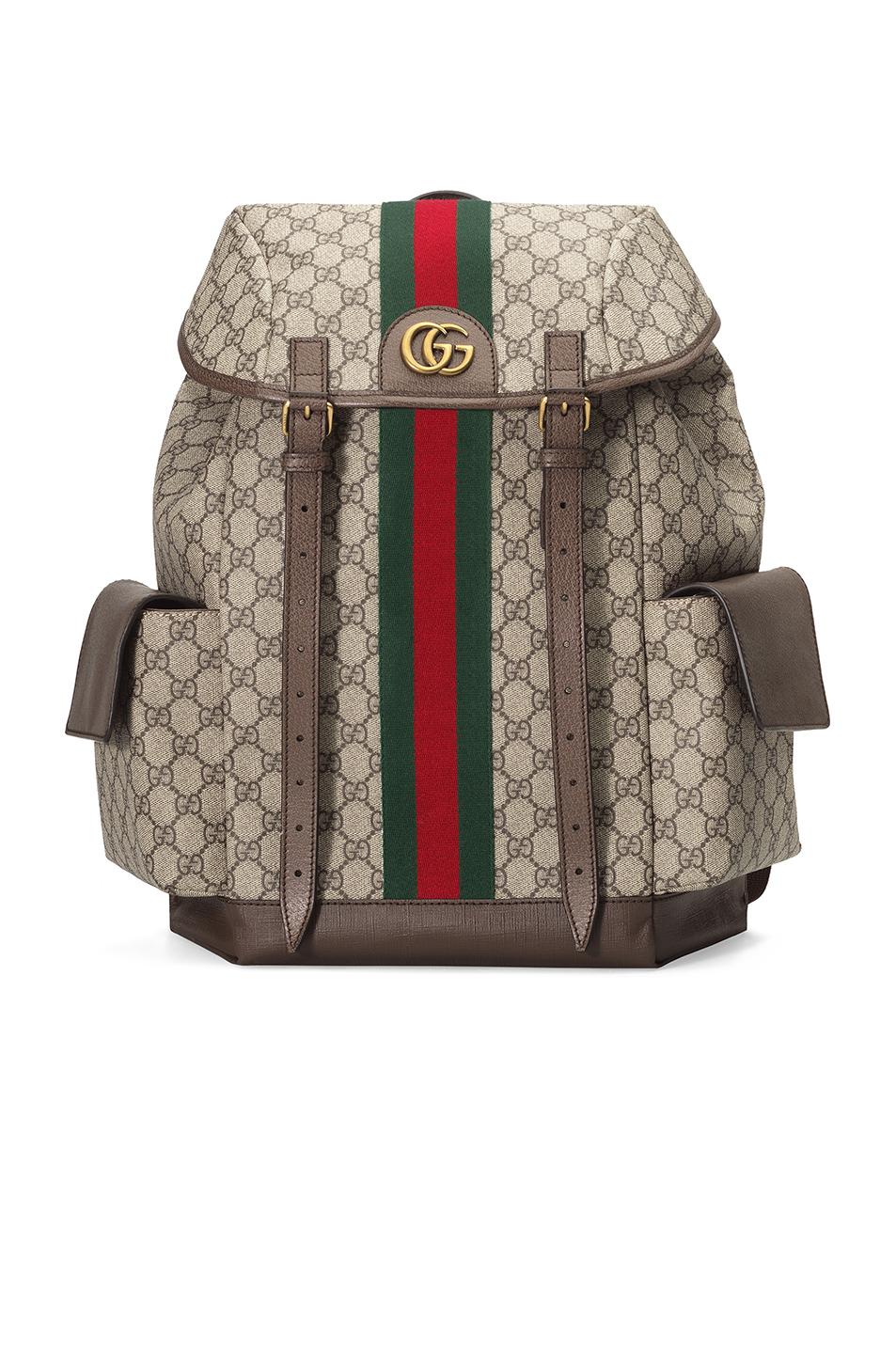 Gucci Ophidia GG Medium Backpack in Natural for Men | Lyst