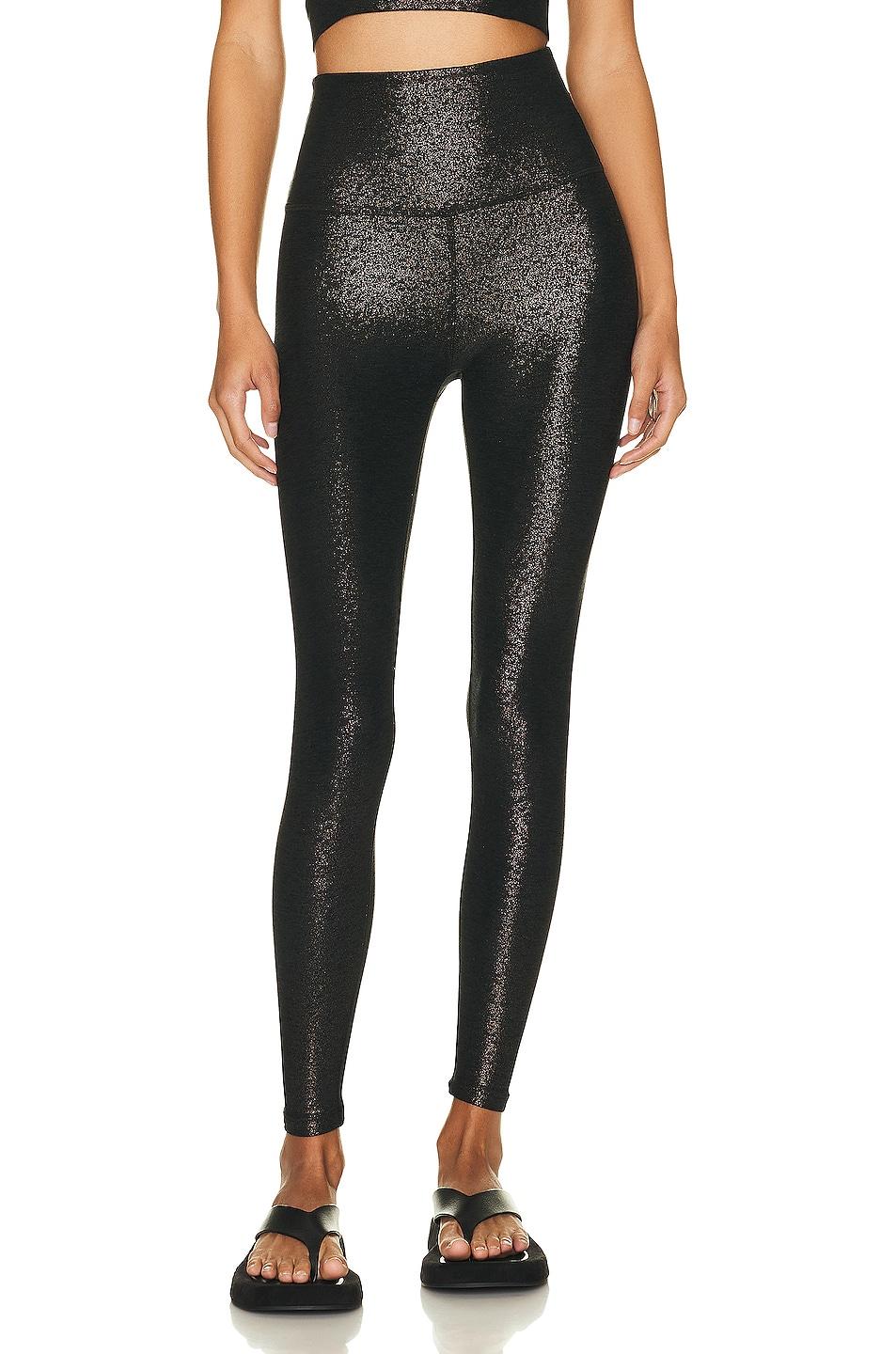 Beyond Yoga Soft Shine High Waisted Midi legging in Black | Lyst