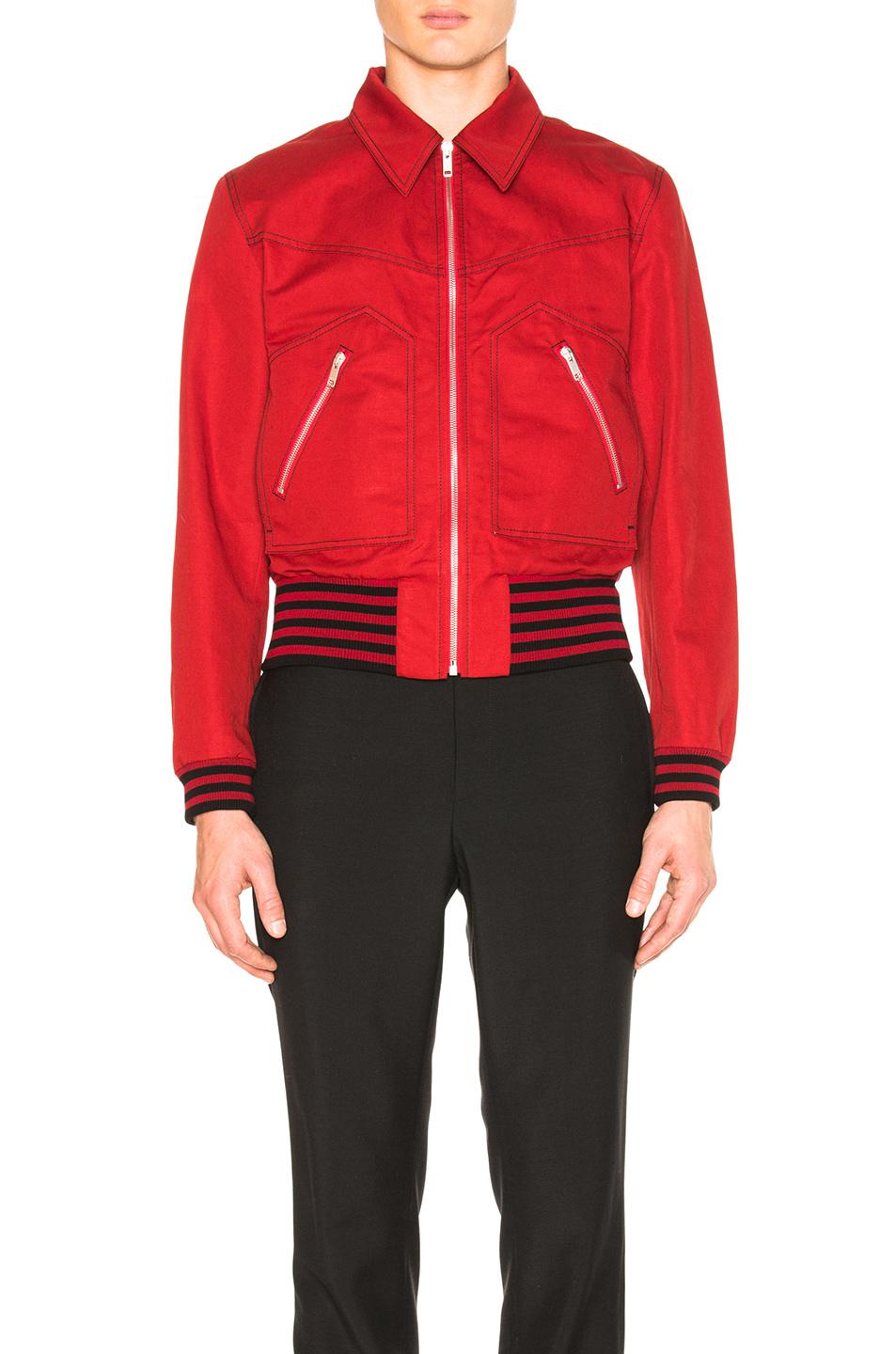 givenchy red windbreaker