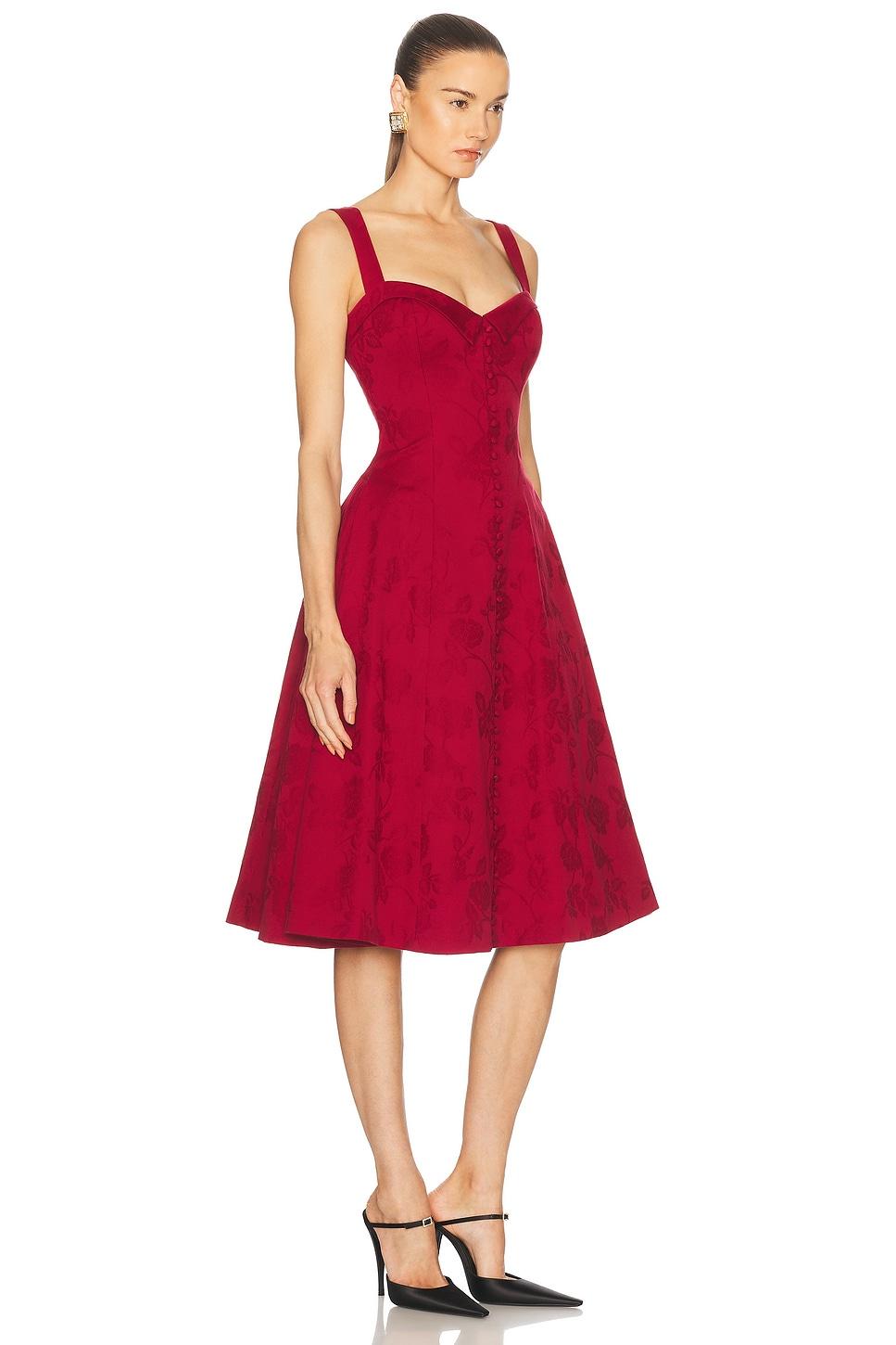 chinese dress ladies Valentina Dress in Scarlet L (PREORDER)