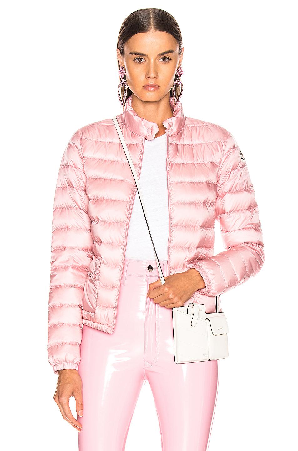 Moncler Synthetic Lans Jacket in Blush (Pink) - Lyst