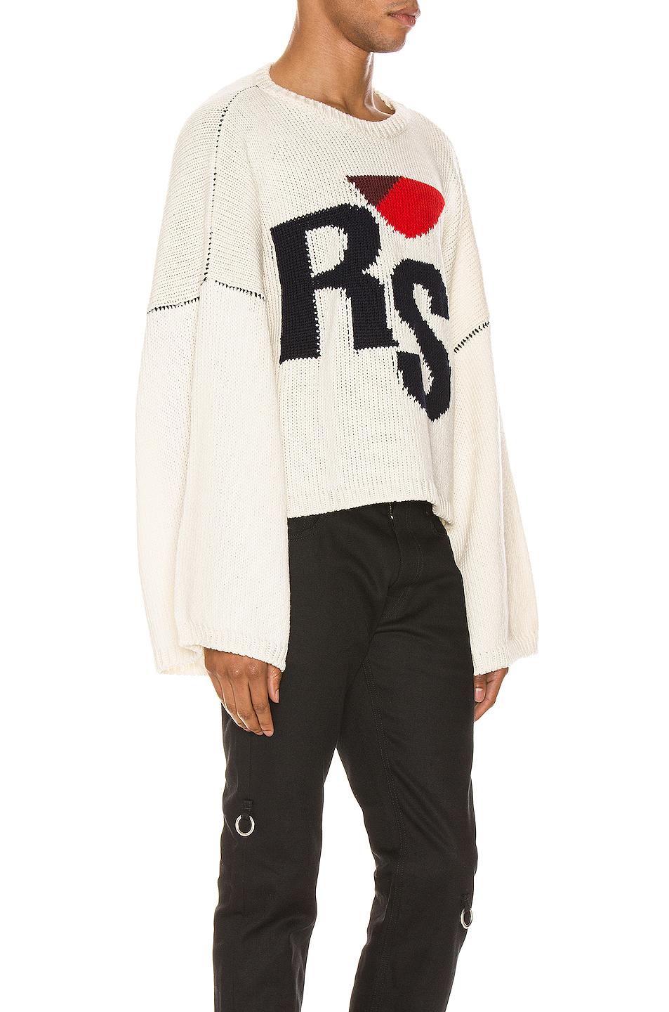 Raf simons clearance cropped sweater