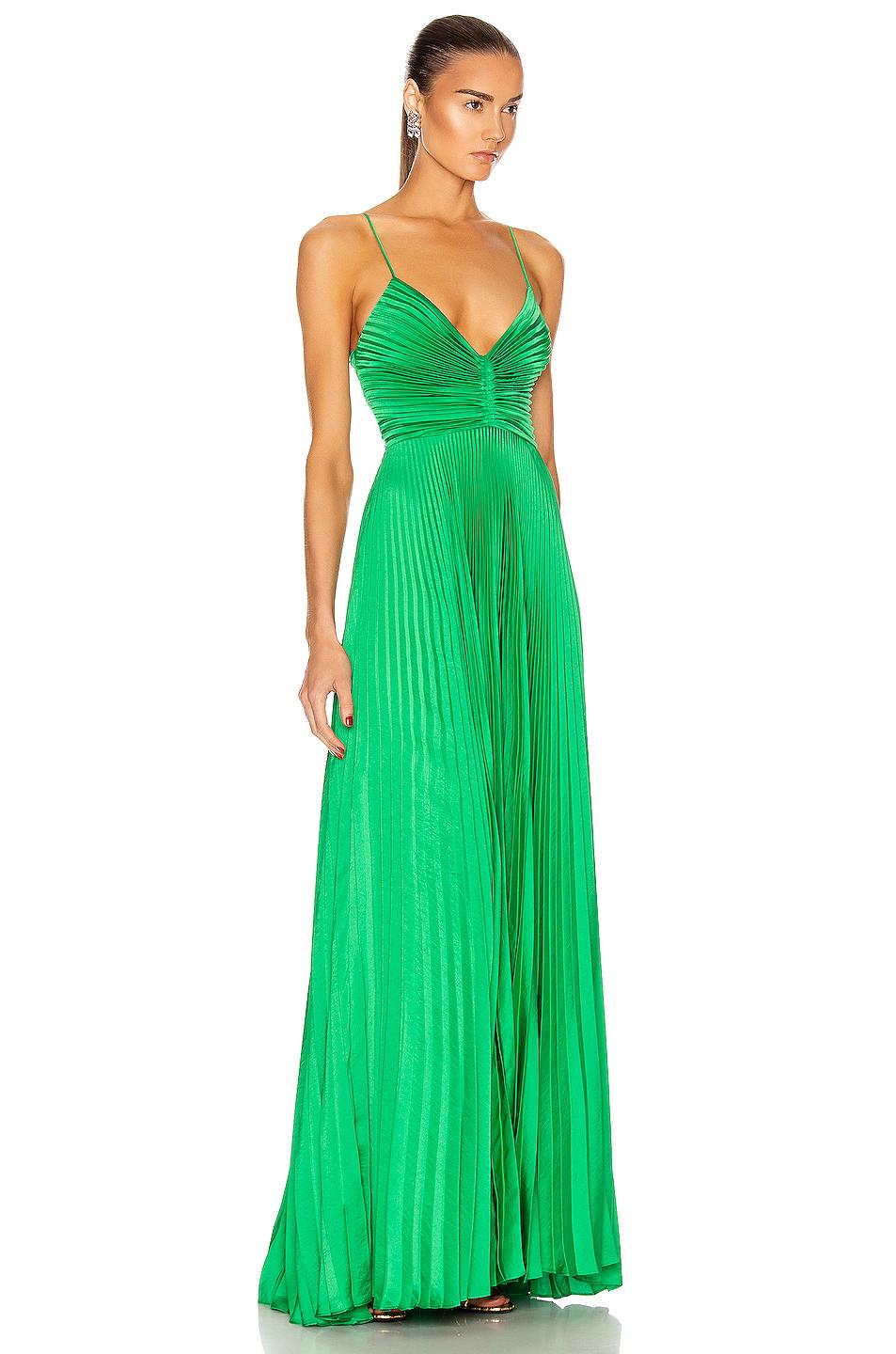 A.L.C. Aries Dress in Green | Lyst