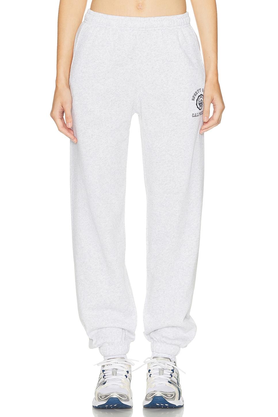 パンツ SPORTY & RICH 'Country Club' joggers Gray Sporty & Rich Country Club Joggers In Gray - 17% Off