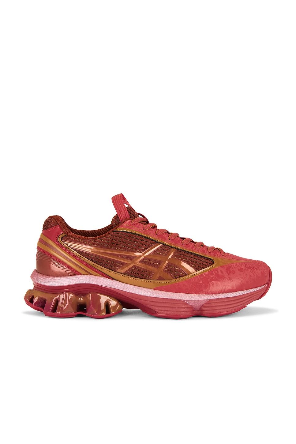 Asics Us6-S Gel-Kinetic Fluent Sneaker in Red | Lyst