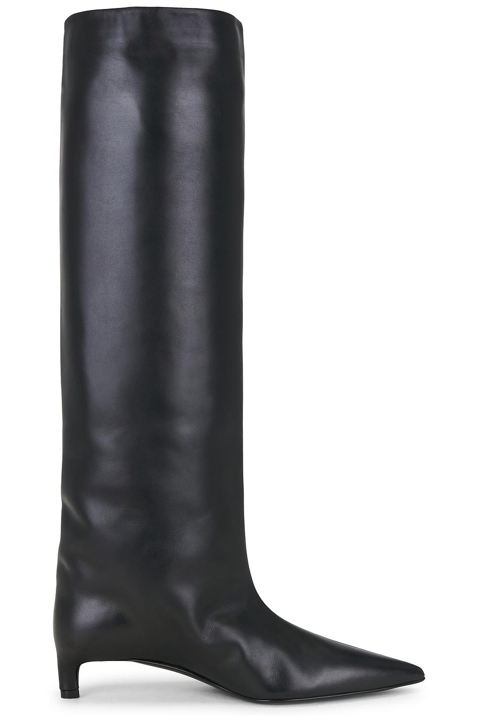 ロングブーツ JIL SANDER  black boots JIL SANDER(ジル サンダー)のロングブーツ通販 | 集英社HAPPY