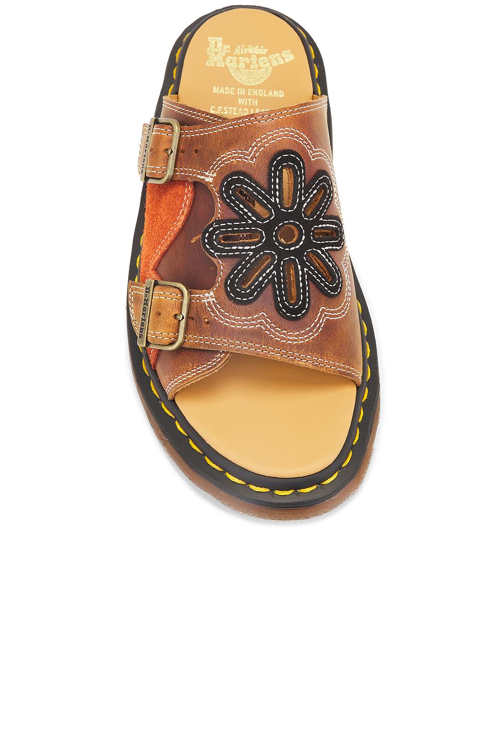 Dr. Martens Dayne Applique Sandal in Brown | Lyst