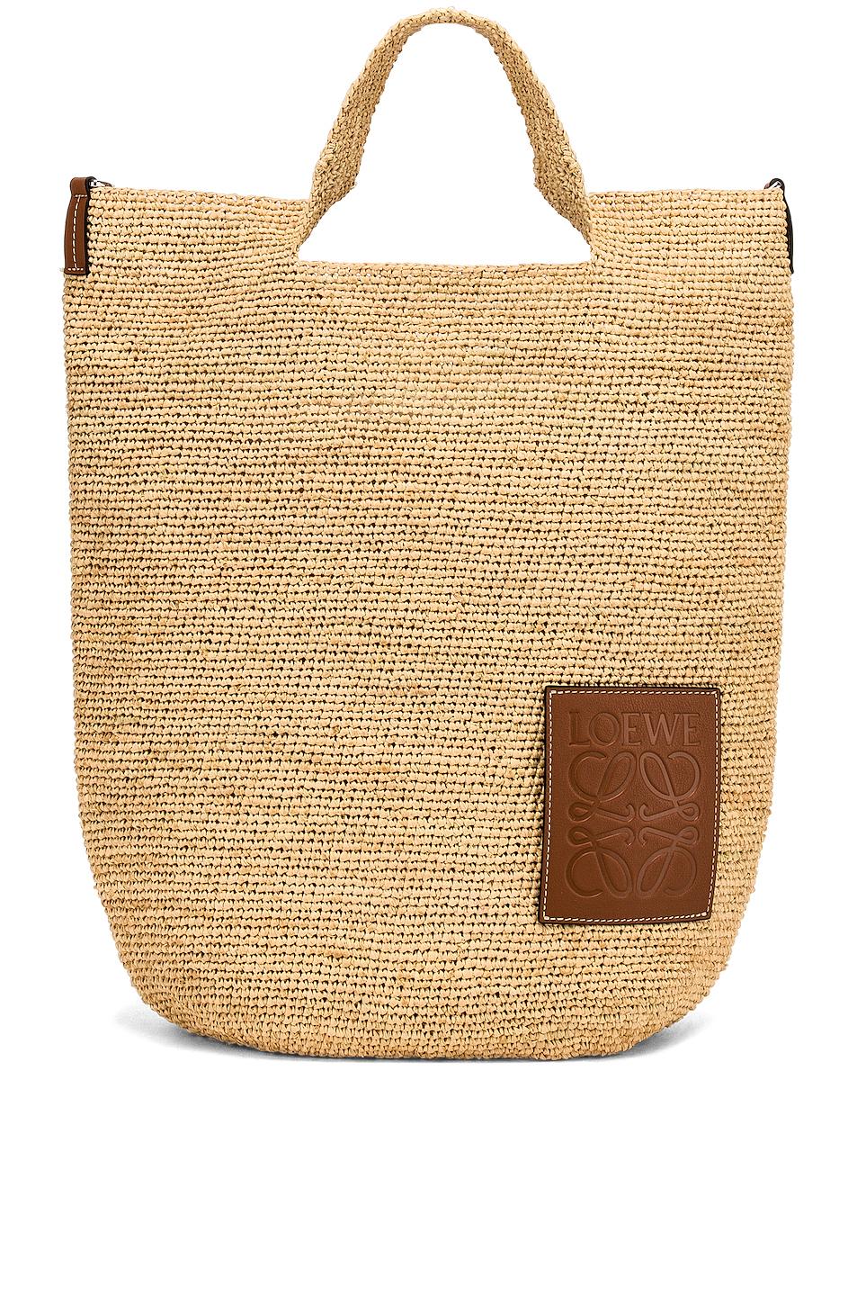 loewe slit crochet bag