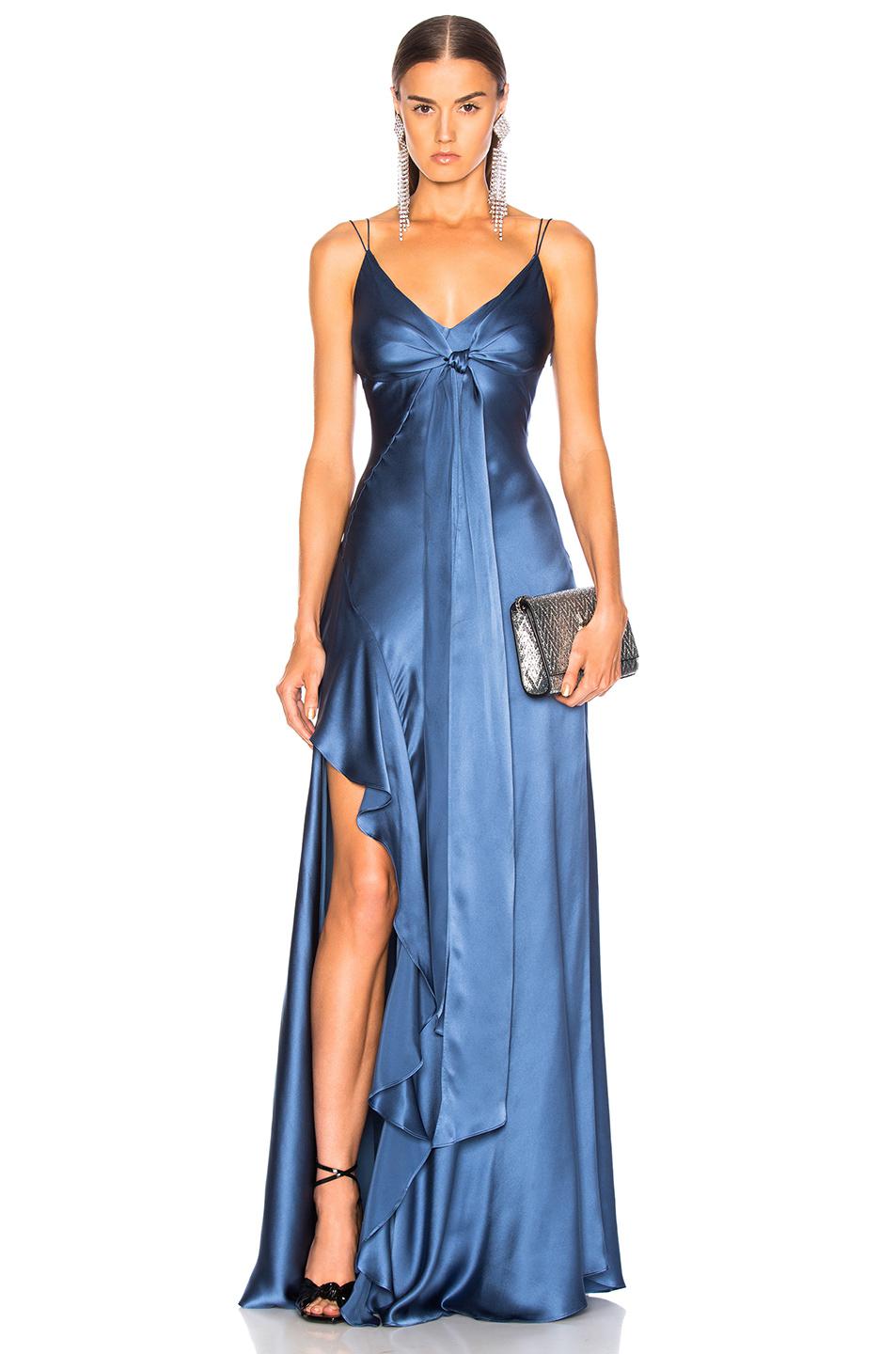 nicholas silk maxi dress