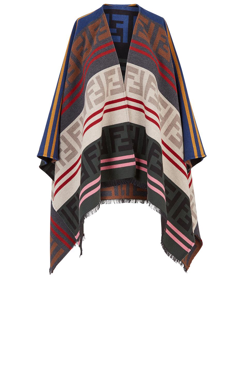 poncho fendi logo