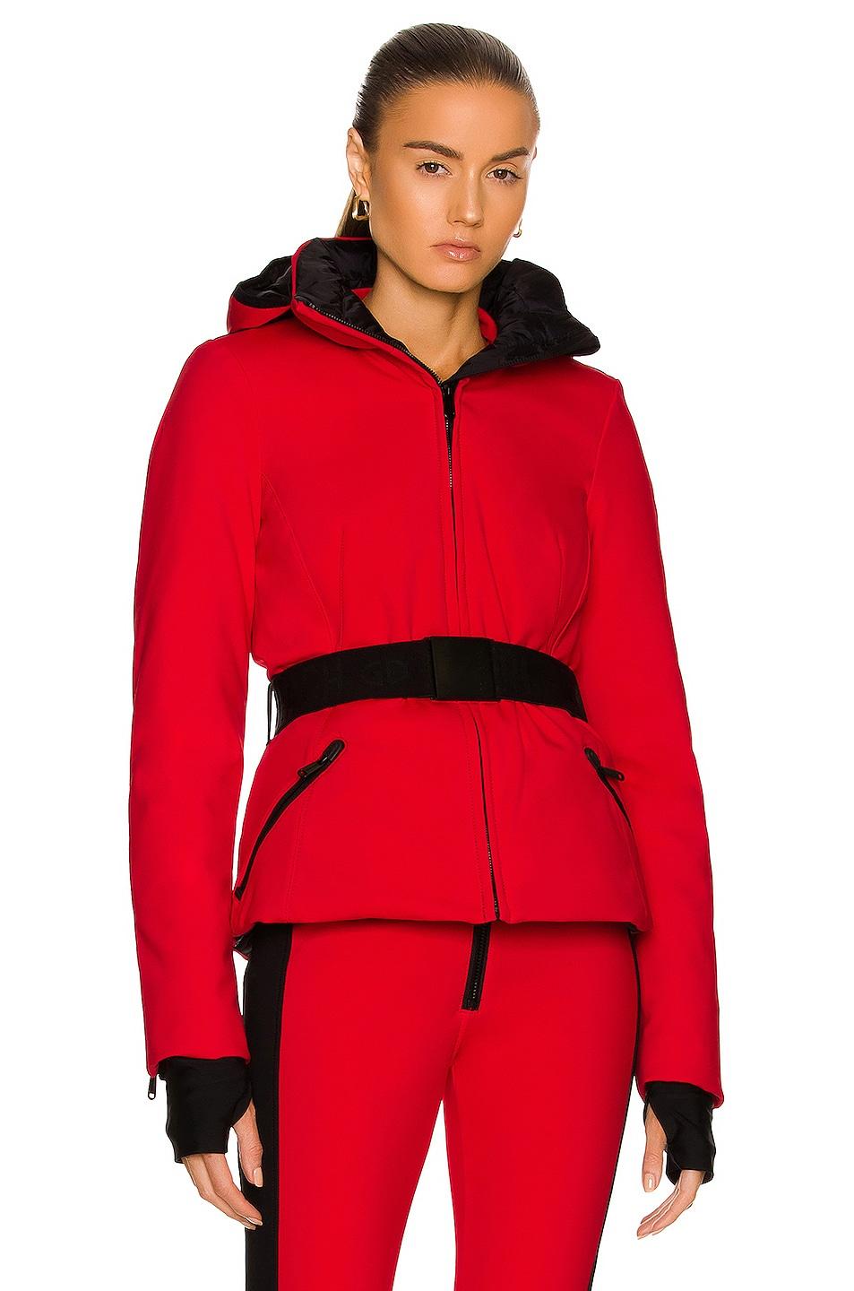 Goldbergh Synthetic Hida Jacket in Ruby 